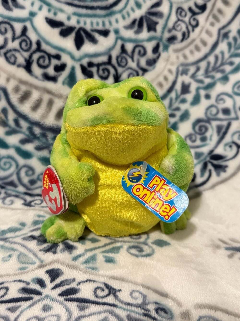 Ty Beanie Babies 2.0 Jumps the Frog Plush Toy